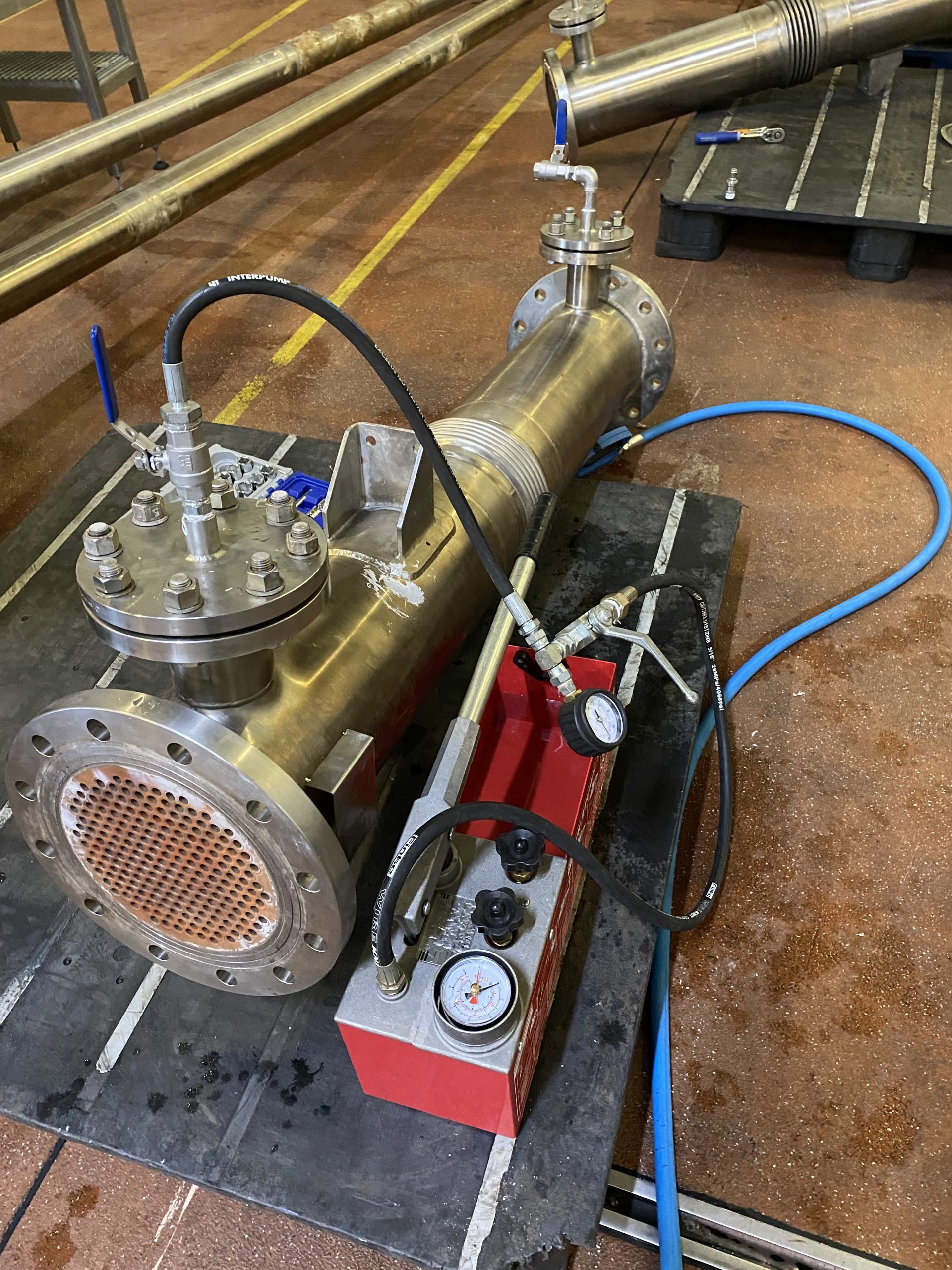 HDPE Boru Basınç Testi